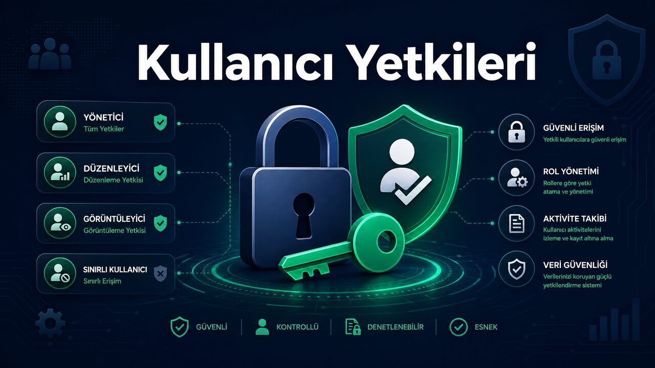 Kullanıcı Yetkileri — TamPazar Satıcı Panelinde Doğru Erişim Seviyelerini Belirleyin