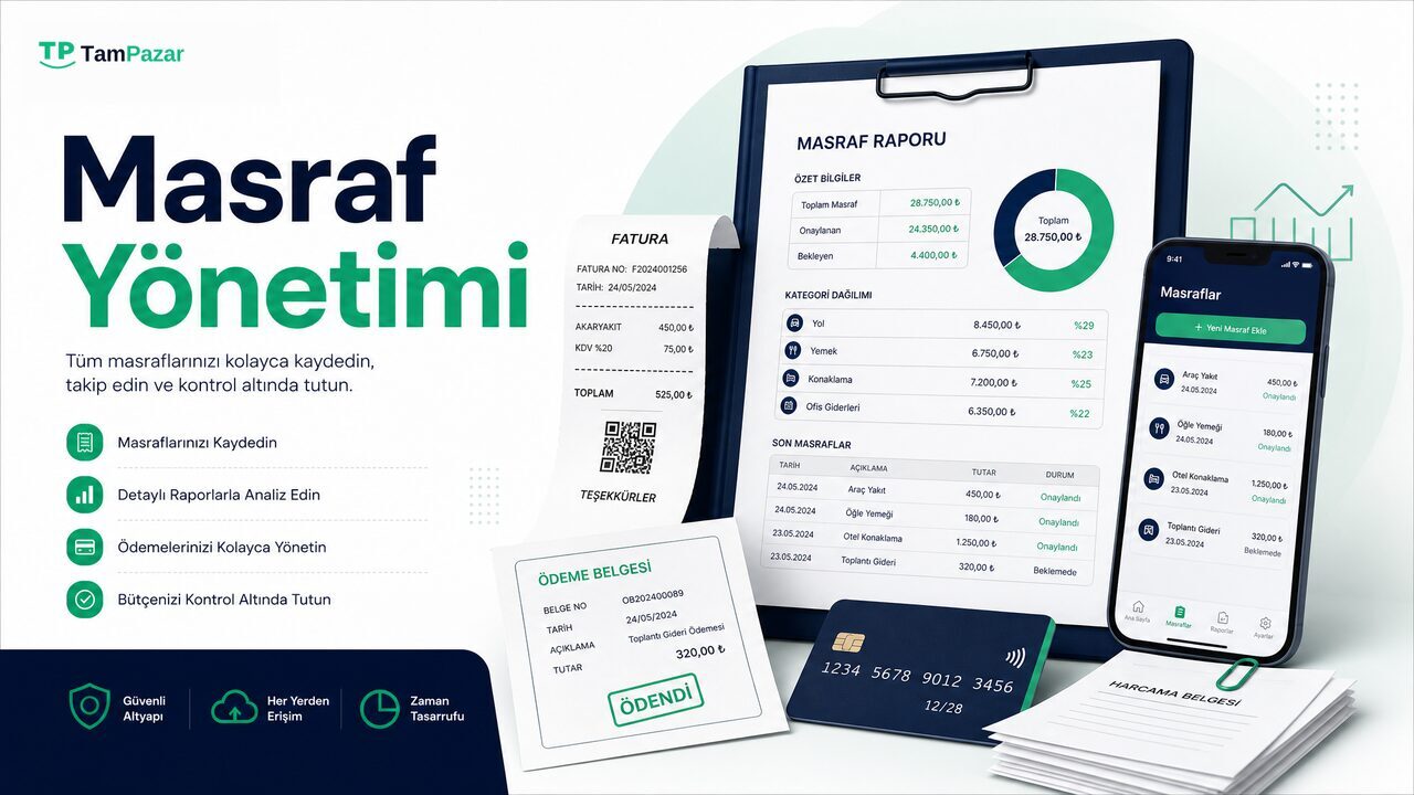 Masraf Yönetimi: TamPazar Satıcı Paneli ile İşletme Giderlerinizi Kolayca Kontrol Edin