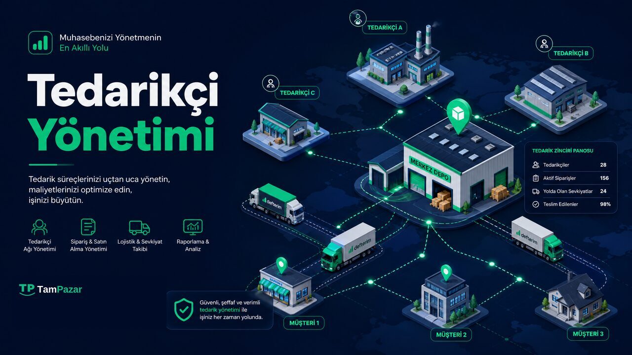 Tedarikçi Yönetimi ile TamPazar’da Satış Süreçlerinizi Kolaylaştırın